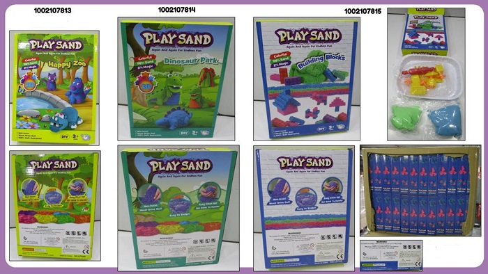 49434 - TOYS - VARIOUS PLAY SANDS & SET TOOLS Europe
